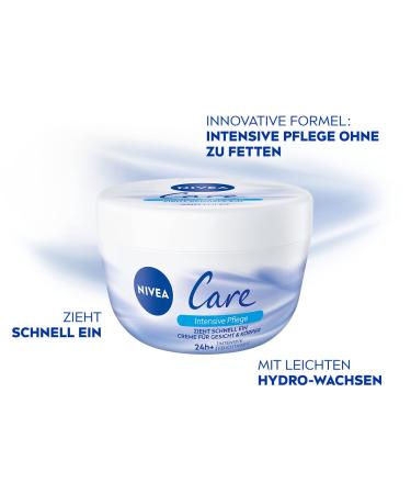 Buy NIVEA CARE Cream 200ml - Moisturizing Face & Body Cream (3-Pack) for Soft Smooth Skin - Fast Shipping Internationally - Buy Online on GoSupps.com