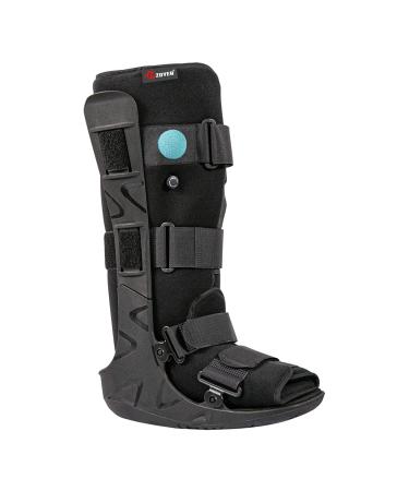 ZOYER Recovery+ 17" Zero Gravity Boot with Pump - Air Cam Fracture Boot Universal Fit for Left or Right Foot (Small)