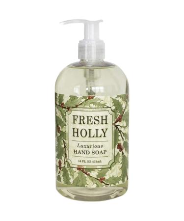 Greenwich Bay FRESH HOLLY Hand Soap Enriched with Shea Butter and Eucalyptus Oil 16 oz.