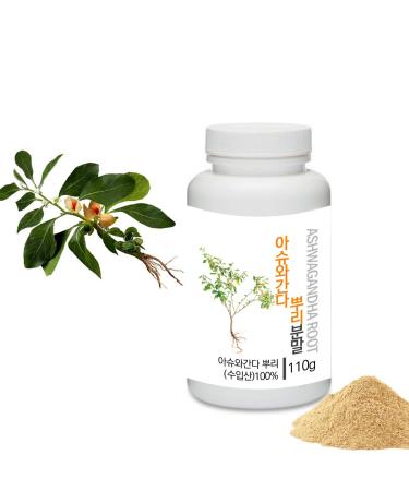 Medicinal Herbal Powder Prince Natural Ashwagandha Root Extract Powder 3.8oz / 110g (Ashwagandha Root/ )