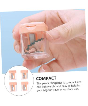 Buy FOMIYES 4pcs Manual Pencil Sharpeners - Mini Lipstick & Eyeliner Pocket Sharpeners for Women - Perfect Handheld Sharpener for Makeup & Art Supplies - Buy Online on GoSupps.com