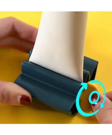 U-M Rolling Tube Toothpaste Squeezer Holder Cleanser Squeezer Tool Toothpaste Dispenser Dark Orange Nice Processed as shown - Buy Online on GoSupps.com