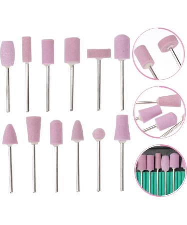Beaupretty Faux Nails 12 1 round cones grinding nail drill bits manicure tool cuticle bit for nail drill nail grinding head nails drill bits nail drill tool manicure drill bits set electric - Buy Online on GoSupps.com