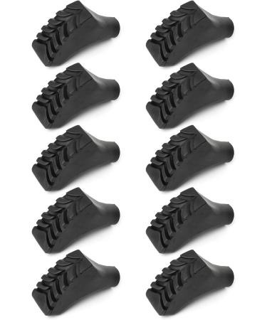 HIOPOIUYT Nonslip Walking Stick Pad Caps Hikings Stick End Bottom Crutch Tip Head Protectors Walking Stick Rubber Replaceable Tip - Buy Online on GoSupps.com