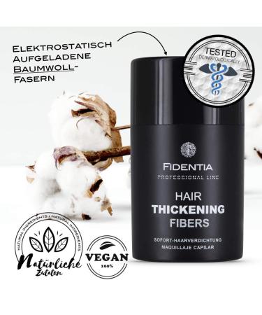 FidiTia Premium Bulk Hair Powder | 28g 100% Natural & Vegan Cotton Hair | Ideal for Hair Compression | Black Color - 1 Pack - Buy Online on GoSupps.com