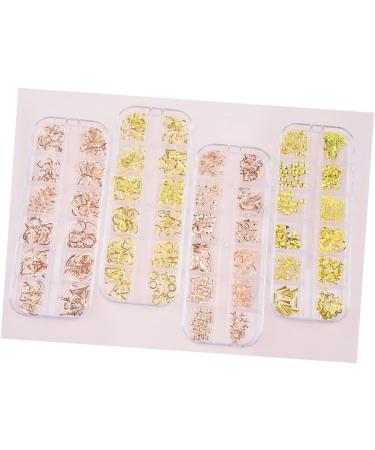 1 Box Blue Short Wig Nail Supplies Metal Rivets Nail Art Accessories Nail Buffing Cream Ear Piercer Kit Nail Decorations for Nail Art Nail Polisher Manicure Decoration Boxed Tool Size 1 As Shown - Buy Online on GoSupps.com