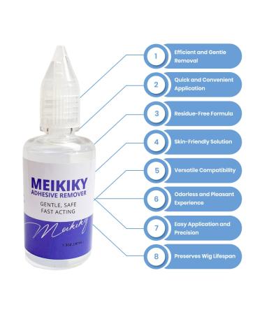 Lace Glue Remover - Fast Acting Tape-in Extension Adhesive & Residue Remover | International Shipping Available - Buy Online on GoSupps.com