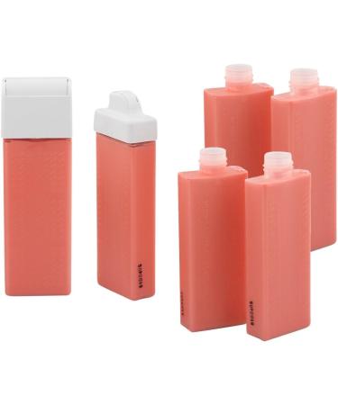 Wax Cartridges Lipo America - UK & USA Standard Pink Kosmetex 75ml (6 Pieces + 2 Attachments) - 6x Refill & 2x Roll-On Attachments - Buy Online on GoSupps.com