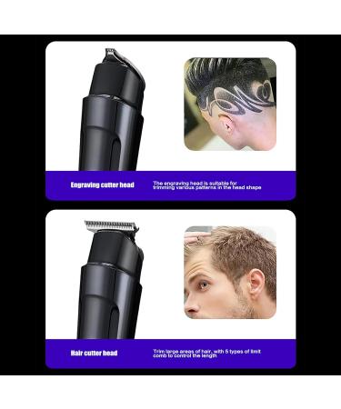 Buy Professional Rechargeable Hair Trimmer & Clippers for Men - LED Display Beard Trimmer Razor Kit | International Shipping - Buy Online on GoSupps.com