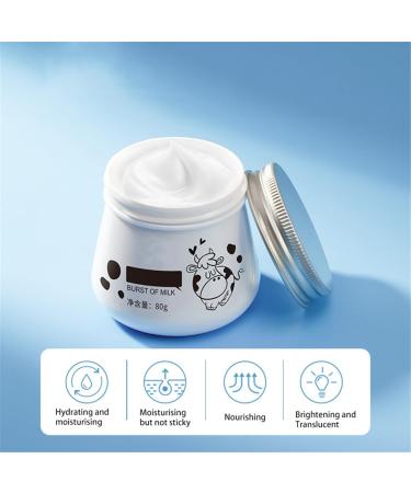  HADAVAKA Milk-based moisturizing cream deeply nourishing milk-based moisturizing cream repairing facial moisturizer milk-based day and night skincare cream (2 pieces) - Buy Online on GoSupps.com