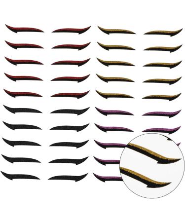  Ipetboom Ipetboom 20 Pairs Eyeliner Stickers Reusable Eyeshadow Bands Eye Makeup Stickers - Buy Online on GoSupps.com