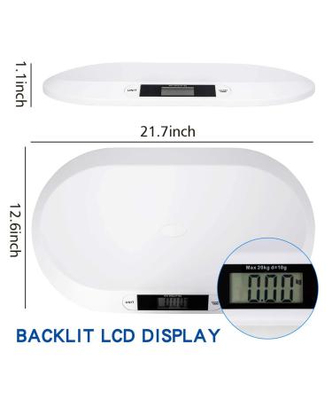 Smart Weigh Baby Scale - Accurate Digital Infant/Pet Scale for Newborns, Toddlers, and Animals - LB/ST/KG Measurement - Buy Online on GoSupps.com