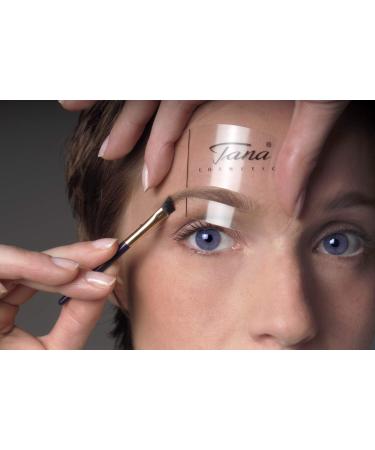 TANA Star-Brow Eyebrow Stencil Set Various Shapes Easy Application - 6 Pieces