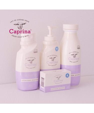 Caprina Fresh Goat's Milk Body Wash with Lavender Oil - 16.9 fl oz (500 ml) - Buy Online on GoSupps.com