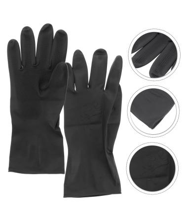 FOMIYES 9 Pairs Hair Dye Glove Shampoo Hair Salon Gloves Coloring Gloves Black Gloves for Hair Coloring Medium Small Mens Glives Reusable Rubber Hair Dressing Gloves Non-slip Man Tool - Buy Online on GoSupps.com