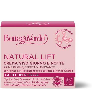  Bottega Verde Bottega Verde - Natural Lift - Face cream day and night - first wrinkles smoothing effect (50 ml) - all skin types - Buy Online on GoSupps.com