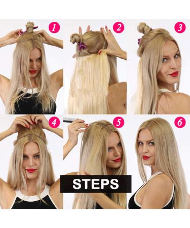 Buy Dark Red Wavy Hairpiece Extensions - 1 Weft Thickening Hair - 50cm 90g - Invisible Wire for Effortless Style | International Shipping - Buy Online on GoSupps.com