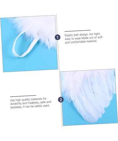 USHOBE 2pcs Baby Photo Props Set - Princess Headband & Wings Infant Clothing for Newborn Girl Photoshoots - Buy Online on GoSupps.com