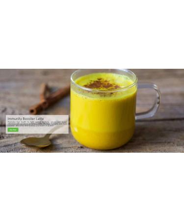 NAMHYA Immunity Booster Latte 100% Natural with Goodness of Turmeric Ashwagandha Coconut Flakes Tulsi (Basil) & Moringa 3.53 oz - Buy Online on GoSupps.com