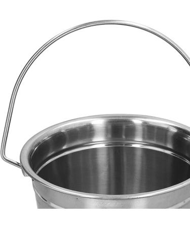 2L Stainless Steel Enema Bucket with Silicone Hose & Storage Bag - Home Intestinal Cleaning Tool - Buy Online on GoSupps.com