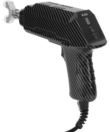 Professional Electrical Vertebral Chiropractor Tools - 6 Strength & 8 Massage Heads for Ultimate Body Relaxation - Black - Buy Online on GoSupps.com