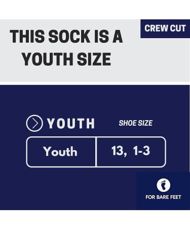 Bare Feet Youth Detroit Lions 4-Stripe Deuce Quarter-Length Socks - Official NFL Merchandise - Buy Online on GoSupps.com