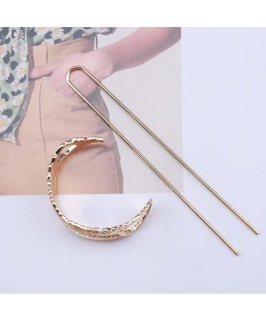 Yheakne Vintage Hair Bun Cuff Leaf Bun Holder Cage Gold Hair Slide Pin Metal Hair Stick Bun Holder Cage Alloy Hair Fork Clip Decorative Hair Accessories for Women and Girls (Gold) Gold Silver - Buy Online on GoSupps.com