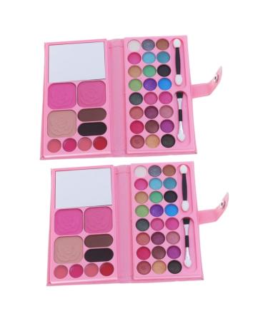 TOVINANNA 2pcs 33 Eyeshadow Compact Cosmeticos Para Mujer Matte Eyeshadow Makeup Pigmented Eyeshadow Palette 1 count (Pack of 1) As Shownx2pcs