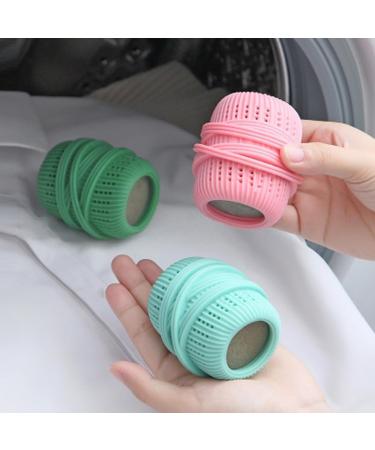 Washing Machine Laundry Ball Softener Ball Dispenser Fabric Softener Dispenser Laundry Balls Fabric Softener Ball Dispenser for Washer Washing Sponge Household Substitute - Buy Online on GoSupps.com