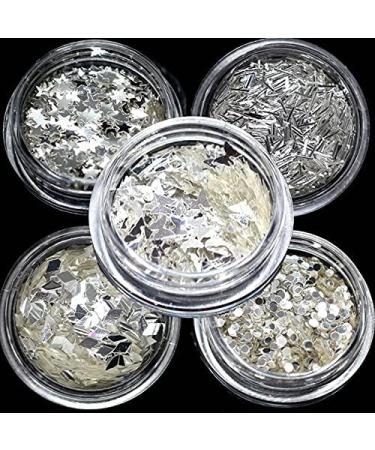 2020 Silvery Sparkly Gel Polish Set All for Manicure Semi Permanent Vernis Top Coat UV LED Gel Varnish Soak Off Nail Art Gel - (Color: 10) - Buy Online on GoSupps.com