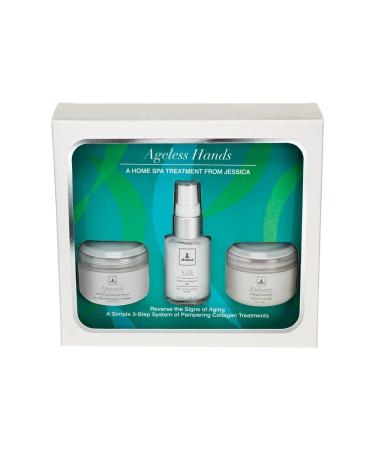 Jessica Cosmetics Ageless Hands Home Cuidado Juego, 15 g