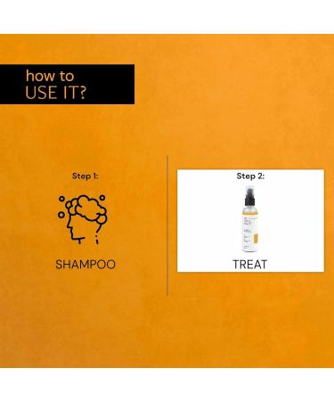 De-construct Vitamin C Hair Serum 100ml | Shiny Hair Sun Protection & Frizz Control | 1% Vitamin C & 0.2% Vitamin E for Women & Men - Buy Online on GoSupps.com