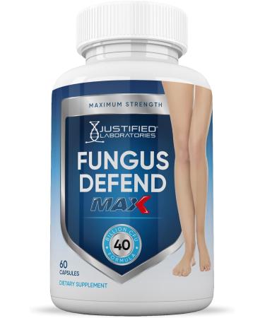 Justified Laboratories (3 Pack) Fungus Defend Max Pills 40 Billion CFU Probiotic 180 Capsules - Buy Online on GoSupps.com