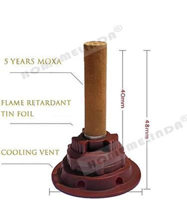 Melinda 108pcs Moxa Moxibustion Set - Five Pieces Color Options | International Shipping Available - Buy Online on GoSupps.com