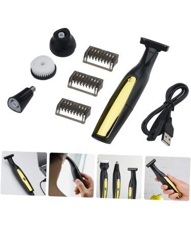 FRCOLOR Household Man Trimmer | 5-Piece Nose Hair Trimmer Set | Travel-Friendly Electric Razor | Triple Stainless Steel Design - Buy Online on GoSupps.com