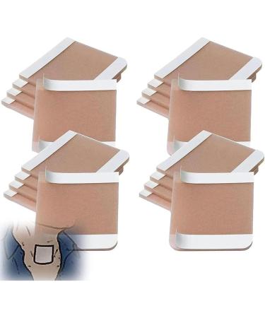 ZPBlwT Breathable Neck Air Tube Sticker - 120 Dustproof Plasters for Laryngectomy & Tracheotomy Protection - Buy Online on GoSupps.com