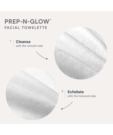 NuFACE Prep-N-Glow Facial Towelette - 20 Count Clean Wipes | New Arrival - Buy Online on GoSupps.com