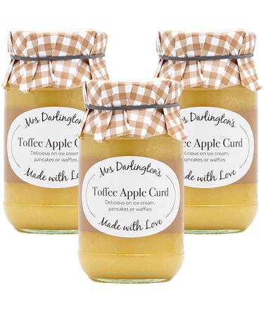 Mrs Darlington's Toffee Apple Curd - 320g - Pack of 3