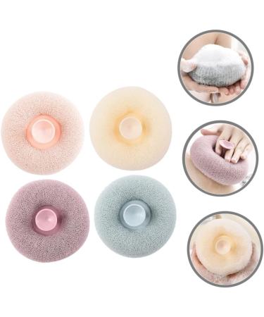 Buy Hemoton 4pcs Cartoon Bath Balls - Exfoliating Shower Loofah & Skin Cleaning Tool for Travel - Buy Online on GoSupps.com