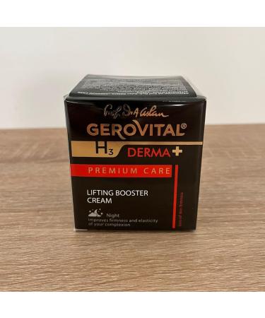 Intense Lift Effect Face Cream Moisturizes Provides Skin Firmness and Elasticity 50 ml Gerovital H3 Derma+ Premium Care - Buy Online on GoSupps.com