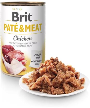 Wet food for dogs VAFO PRAHA sro Brit Can 800g Pate & Meat Chicken / 6 - Buy Online on GoSupps.com