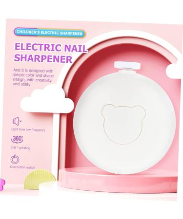 Vaguelly 1 Set Nail Grinder Electric Nail Trimmer Safe Nail Polishing Accessory Electric Nail Sharpener Pedicure Tool Safe Adults Nail Nail Trimming Tool Nail Trimmer 7X7X3CM White - Buy Online on GoSupps.com