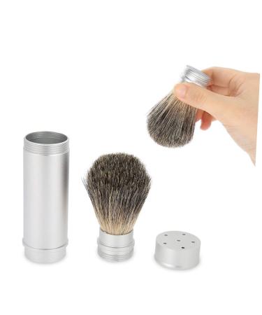 Housoutil Badger Hair Jagger Shaving Brush for Men - Portable Neck & Foam Cleansing Brush in Orange Hair Bow - Ideal Hairdressing Tool - Buy Online on GoSupps.com