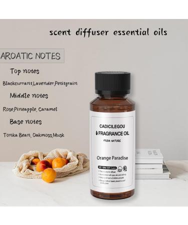 Buy November Rain Orange Essential Oil Diffuser Oil | Hotel Collection Waterless Diffuser Refills | 120ml Blends for Home Aromatherapy - Buy Online on GoSupps.com