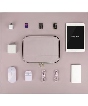 Travel Gadget Pouch Travel Cable Organizer Waterproof Charge Power Bank Ipad Headphone Organizer travel essentials (Color : Pink) - Buy Online on GoSupps.com