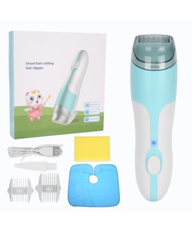 ANKROYU Waterproof Quiet Baby Hair Trimmer Cordless USB Rechargeable Hair Clipper with 2 Comb Guides for Toddler Kids