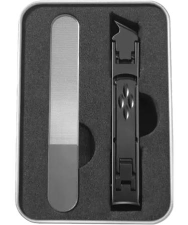 Stainless Steel Nail Clippers - Thick Nail Clippers | Portable Large Mouth Nail Clippers For Women | Thick Nail Clippers For Women And Men Black - Buy Online on GoSupps.com