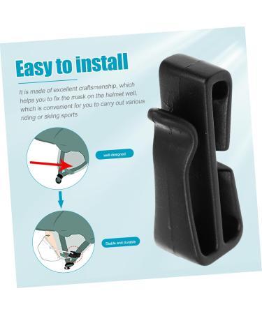 Buy Ski Helmet Mask Clip Set - Secure Fastening Kit & Accessories for Skiing | Shop Internationally - Buy Online on GoSupps.com