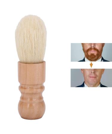Barber Beard Shaving Brush for Men | Easy Salon Cleansing Foam Brush | Comfortable & Skin-Friendly Beard Cleaning Brush - Buy Online on GoSupps.com