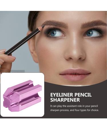 Lurrose Makeup Sharpener Makeup Gadgets Cosmetic Pencil Sharpener Eye Makeup Pencil Sharpener Eyebrow Pencil Sharpening Tool for School Home Office Crayon Pencils Makeup Accessories - Buy Online on GoSupps.com